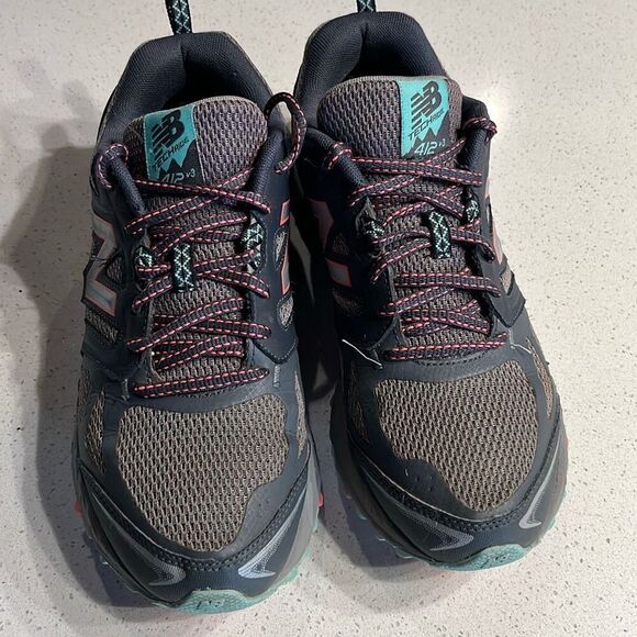 New Balance Tech Ride 412 v3 Gray Mesh Lace Up Low Top Running Shoes Womens 8 - Picture 6 of 9